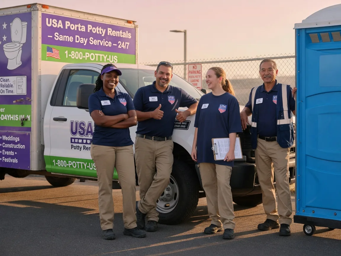 Porta Potty Rental company in Warsaw, OH